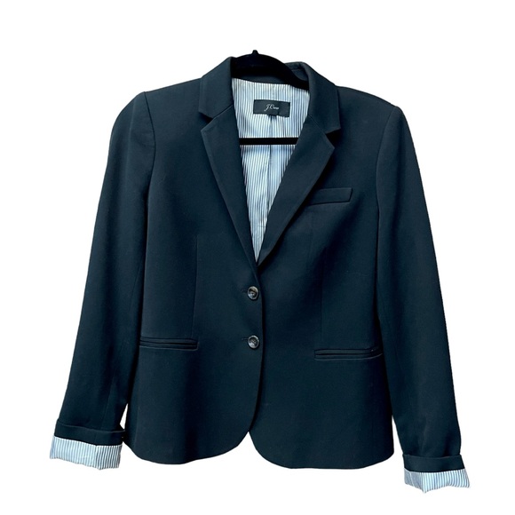 J. Crew Original Schoolboy Two Button Stretch Preppy Blazer Women’s Size Small - Picture 5 of 11